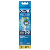 Oral-B Precision Clean Replacement Electric Toothbrush Heads with CleanMaximiser Technology, Pack of 8