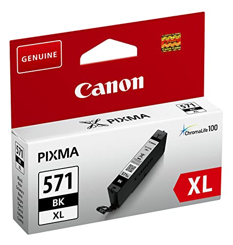 Canon CLI-571BK XL Ink Cartridge - Black, High