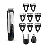 BaByliss Lithium Power Beard Trimmer — Cordless Grooming Kit with Stainless Steel Blades