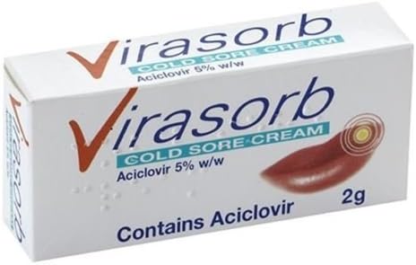 Virasorb Cold Sore Cream Tube 2G