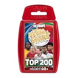 Top Trumps World Football Stars Top 200 Card Game - Chrome Red Pack