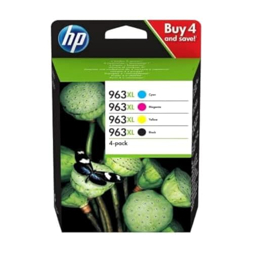 HP 3YP35AE 963XL High Yield Original Ink Cartridge Black/Cyan/Magenta/Yellow Bundle