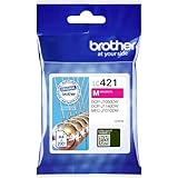 Brother LC-421M Inkjet Cartridge, Magenta, Single Pack, includes 1 x Inkjet Cartridge, Brother Genuine Supplies