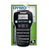 DYMO LabelManager 160 Label Maker | Handheld Label Printer with QWERTY Keyboard | Includes Black & White D1 Label Tape (12mm)