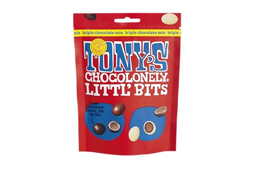 Tony Chocolonely Littl' Bits Triple Chocolate Mix, 100g