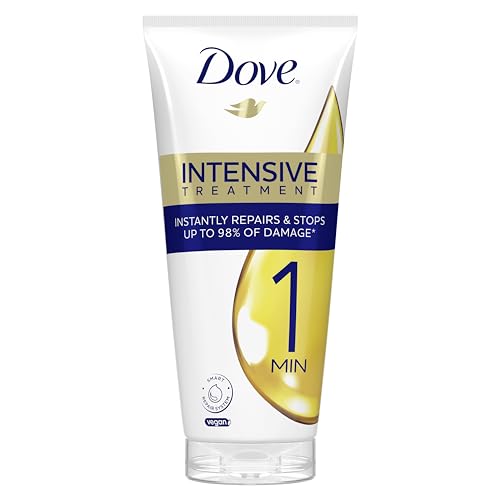 Dove 1 Minute Intensive Treatment Conditioner instantly repairs and stops up to 98% of damage* for damaged hair 170 ml