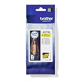 Brother LC-427XLY Inkjet Cartridge, Yellow, Single Pack