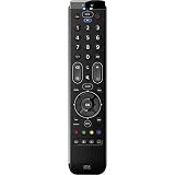 One For All Essence 2 Universal remote control - Black – Controls your TV and Set Top Box - Guaranteed to work all brands. URC 7120