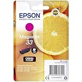 Epson 33 Magenta Oranges, Genuine, Claria Premium Ink, Standard Capacity
