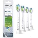 Philips Sonicare W2 Optimal White (was DiamondClean) interchangeable sonic brush heads HX6064/12 4-pack Standard size Click-on BrushSync mode pairing