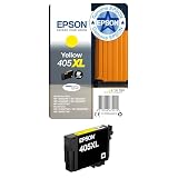 Epson 405XL Yellow Suitcase High Yield Genuine, DURABrite Ultra Ink