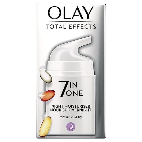 Olay Total Effects 7in1 Night Moisturiser With Niacinamide, 50ml