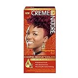 Creme of Nature Argan Womens Gel Hair Colour 6.2 Burgundy Blaze