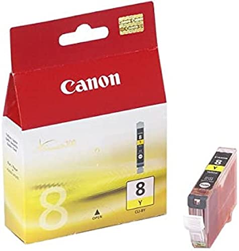Canon No 8 Yellow Ink Cartridge (Chromalife 100 Inks, CLI-8Y)