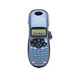 Dymo LetraTag LT-100H Label Maker ABC Keyboard, Black/Blue