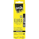 Got2b Glued 4 Brows & Edges Tinted Gel 2-in-1 16ml – Waterproof Brow & Edge Styling Gel