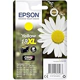 Epson 18XL Yellow Daisy High Yield Genuine, Claria Home Ink Cartridge, XL High Capacity