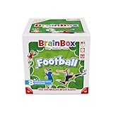 Asmodee BrainBox Football | Fun & Educational Card Game | Ages 8+ | 1+ Players | 10 Minutes Play Time