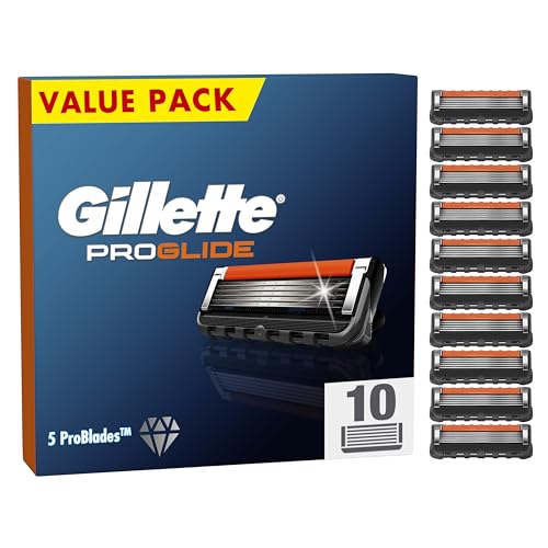 Gillette ProGlide Razor Blades Men, Pack of 10
