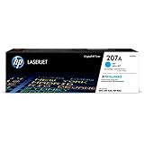 HP W2211A 207A Original LaserJet Toner Cartridge, Cyan, Single Pack