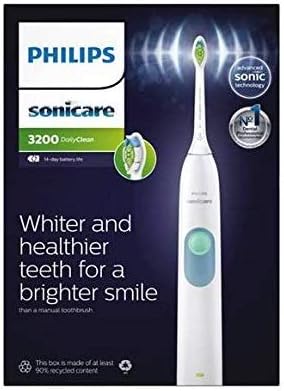 Philips Sonicare DailyClean 3200 Electric Toothbrush, White