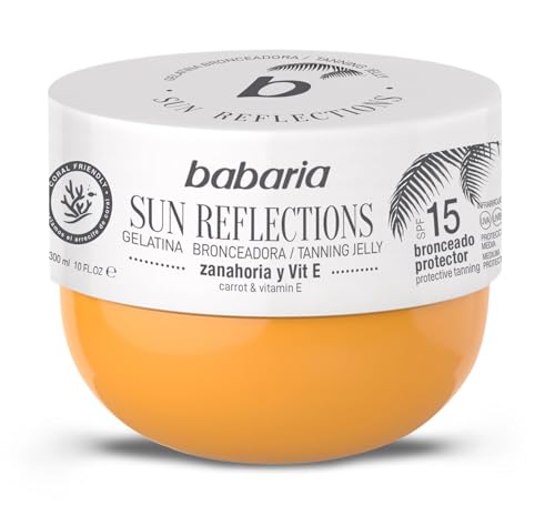 Babaria Unisex Sun Reflections GELATINA CARROT SPF15 300ml