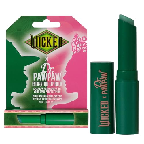 Dr.PAWPAW X WICKED Enchanting Lip Balm – Nourishing & Vegan Lip Care with a Magical Shine – Cruelty-Free & Multipurpose for Soft, Radiant Lips - 3g