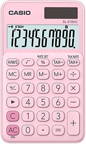 CASIO Calculator SL-310UC-PK, Rose