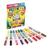 CRAYOLA - Silly Scents Washable Double Tip Maxi Scented Markers Pack of 10-20 Colours
