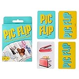 Pic Flip Playing Card Game for 2-6 Players