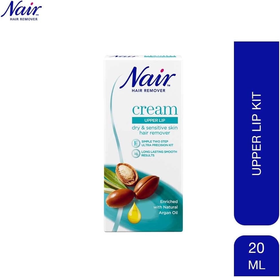 Nair Upper Lip Kit Ultra Precision Sensitive Facial Hair Remover
