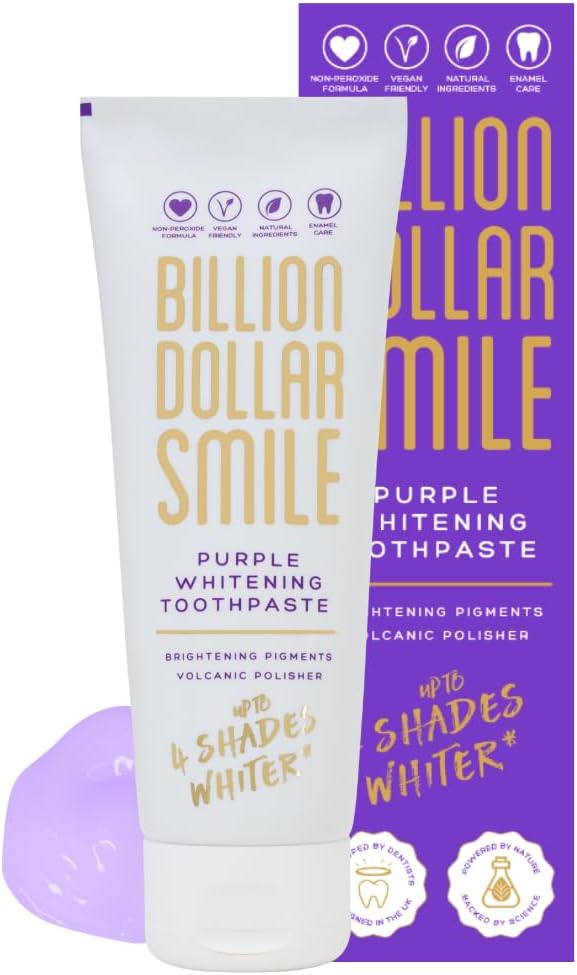 Billion Dollar Smile Purple Toothpaste 75ml