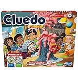 Hasbro Gaming Cluedo Junior Board Game, Reimagined Classic for 2-6 Players, Detective Games for Boys and Girls, 2 in 1 with 2-sided Gameboard, Fun Toy