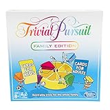 Hasbro Gaming Trivial Pursuit, Family Edition, Trivia Board Game for 2 Players or More, Party Games for 8+ Year Old Boys and Girls PRE-OWNED
