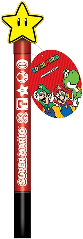 Super Mario Pen with Spinning Topper
