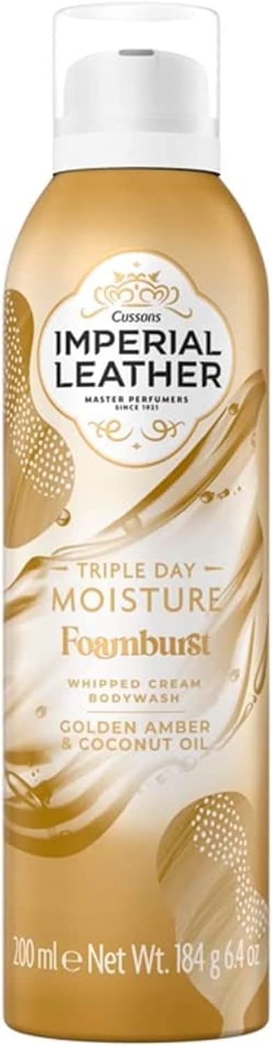Imperial Leather Foamburst Bodywash Golden Amber & Coconut Oil 200ml