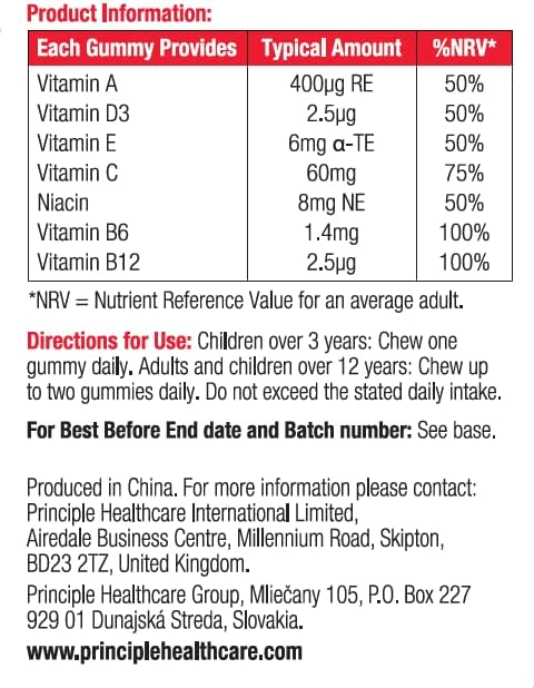 Vitawell Kids Multivitamin 120 Strawberry Flavour Gummies