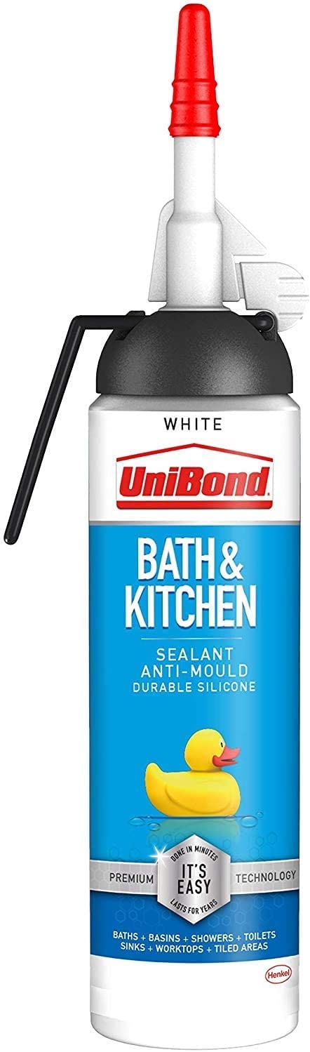 Unibond Bath And Kitchen White Sealant 104g