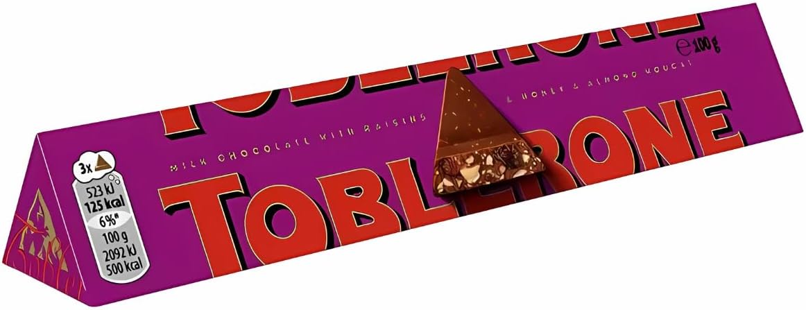 Toblerone Fruit & Nut 100G Bar