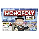 Hasbro Gaming Monopoly Travel World Tour Strategy Board Game