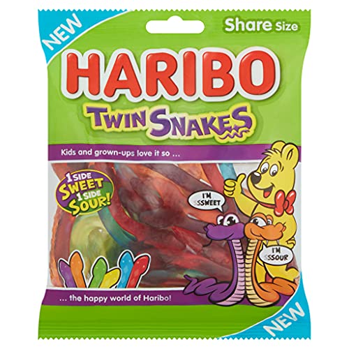 HARIBO Twin Snakes Sweets 175g