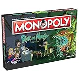 Rick and Morty Monopoly Board Game SEALED