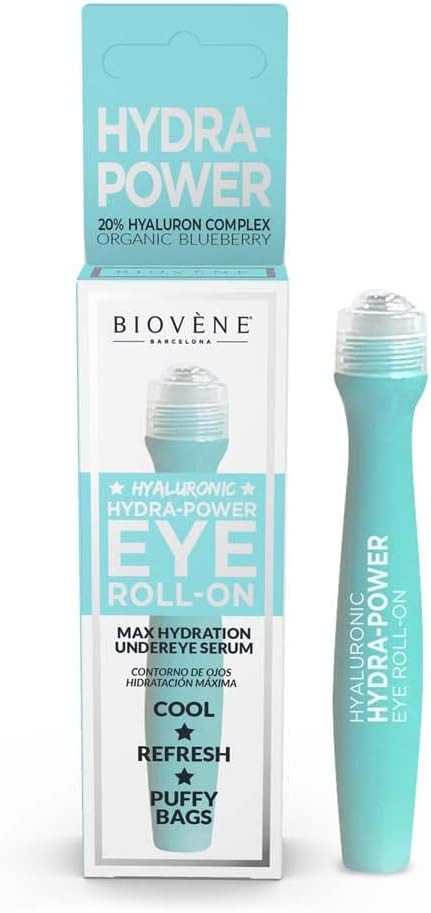Biovene hyaluronic acid Hydra-Power max Hydration Organic Eye Roll-On