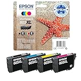 Epson 603XL Starfish High Yield Genuine Multipack, 4-Colours Ink Cartridges