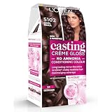 L’Oréal Paris Casting Crème Gloss Semi-Permanent Hair Dye, 513 Iced Truffle