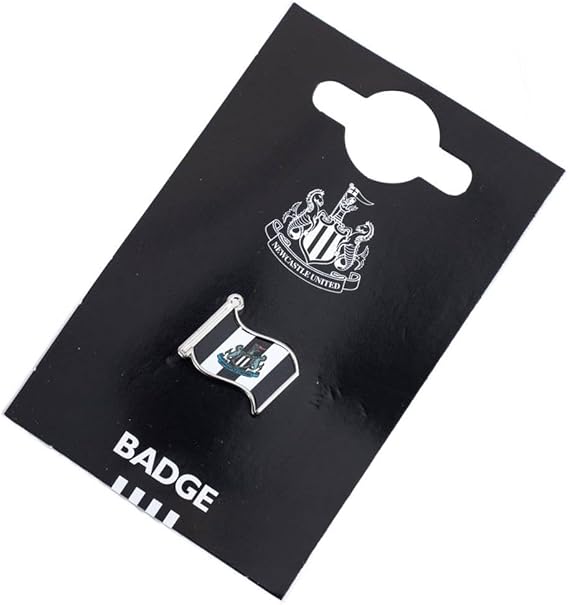 Newcastle United F.C. Mini Flag Metal Pin Badge