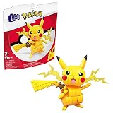 MEGA Pokémon Building Toys Set Build & Show Pikachu with 211 Pieces