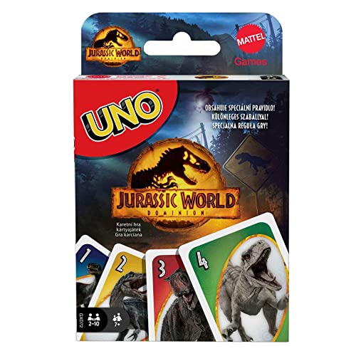 UNO Jurassic World Dominion Card Game