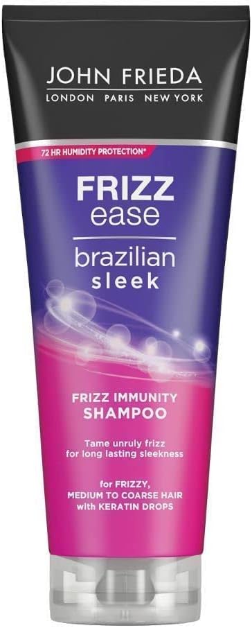 John Frieda Frizz Ease Brazilian Sleek Frizz Immunity Shampoo 250ml