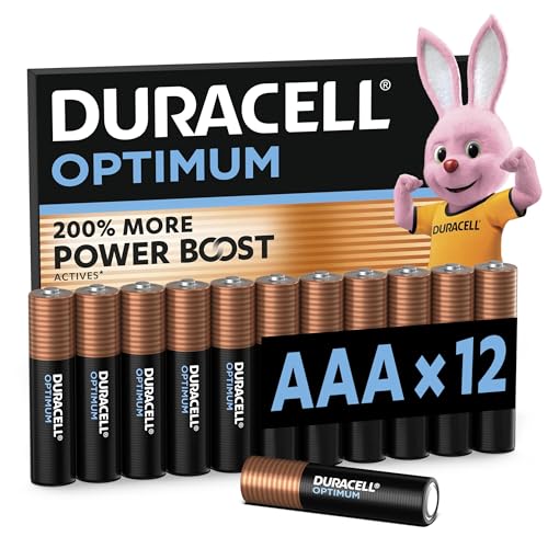DURACELL Optimum AAA Batteries (12 Pack)